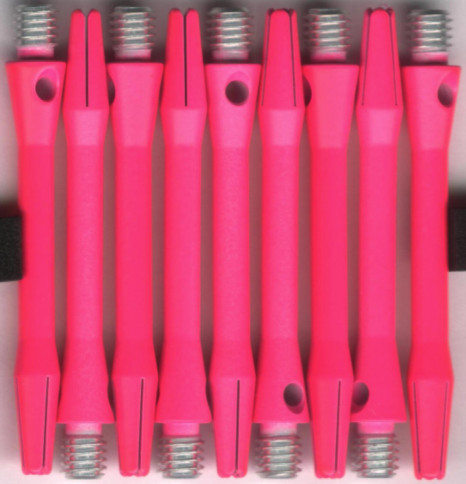 1.75in. NEON PINK V-GLO Aluminum Dart Shafts 1.75in. NEON PINK V-GLO Aluminum Dart Shafts