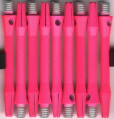 1.75in. NEON PINK V-GLO Aluminum Dart Shafts 1.75in. NEON PINK V-GLO Aluminum Dart Shafts