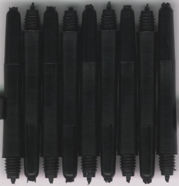 1.75in. Black In-between Nylon Dart Shafts