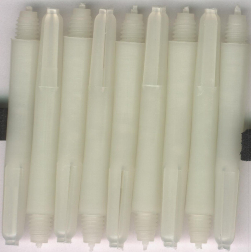 1.75in. "White" In-between Nylon Dart Shafts