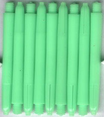 2in. Neon Green Medium Nylon Dart Shafts