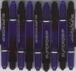 1.75in. DEEP Blue/Black Supergrip Fusion Dart Shafts