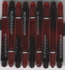 2in. Red/Black Supergrip Fusion Dart Shafts 2in. Red/Black Supergrip Fusion Dart Shafts