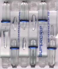 1.5in. Clear Short Harrows SuperGrip Dart Shafts 1.5in. Clear Short Harrows SuperGrip Dart Shafts
