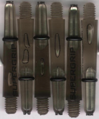 1.5in. Smoke Short Harrows SuperGrip Dart Shafts 1.5in. Smoke Short Harrows SuperGrip Dart Shafts