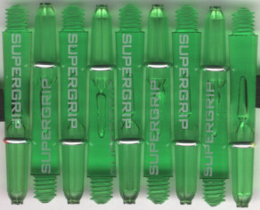 1.5in. Green Short Harrows SuperGrip Dart Shafts 1.5in. Green Short Harrows SuperGrip Dart Shafts