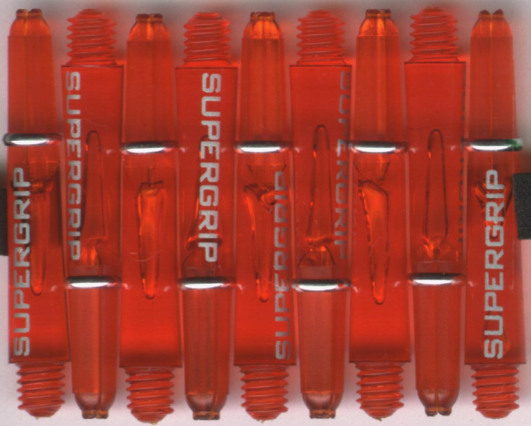 1.5in. Orange Short Harrows SuperGrip Dart Shafts 1.5in. Orange Short Harrows SuperGrip Dart Shafts