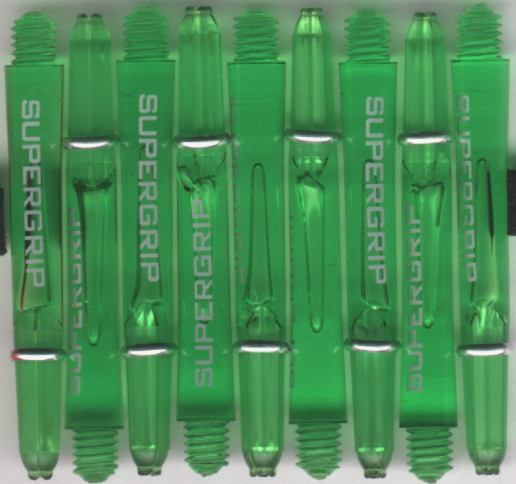 1.75in. Green In-Between Harrows SuperGrip Dart Shafts 1.75in. Green In-Between Harrows SuperGrip Dart Shafts