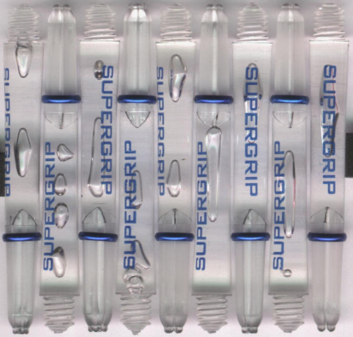 1.75in. Clear In-Between Harrows Supergrip Dart Shafts 1.75in. Clear In-Between Harrows Supergrip Dart Shafts