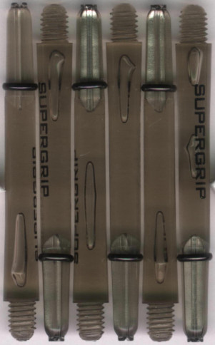 2in. Smoke Medium Harrows SuperGrip Dart Shafts 2in. Smoke Medium Harrows SuperGrip Dart Shafts