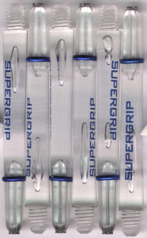 2in. Clear Medium Harrows SuperGrip Dart Shafts 2in. Clear Medium Harrows SuperGrip Dart Shafts