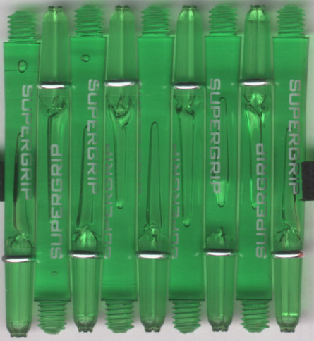 2in. Green Medium Harrows SuperGrip Dart Shafts 2in. Green Medium Harrows SuperGrip Dart Shafts