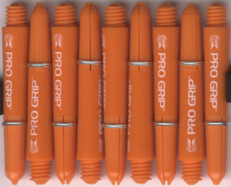 1.5in. Orange Pro Grip Dart Shafts