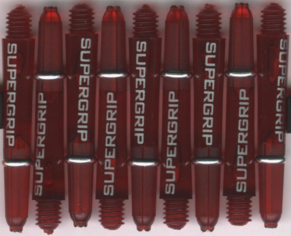 1.5in. Red Short Harrows SuperGrip Dart Shafts 1.5in. Red Short Harrows SuperGrip Dart Shafts
