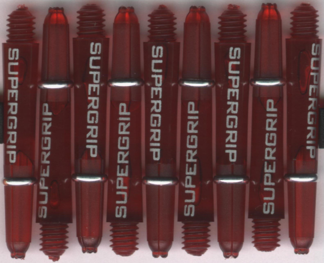 1.5in. Red Short Harrows SuperGrip Dart Shafts 1.5in. Red Short Harrows SuperGrip Dart Shafts