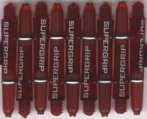 1.5in. Red Short Harrows SuperGrip Dart Shafts 1.5in. Red Short Harrows SuperGrip Dart Shafts