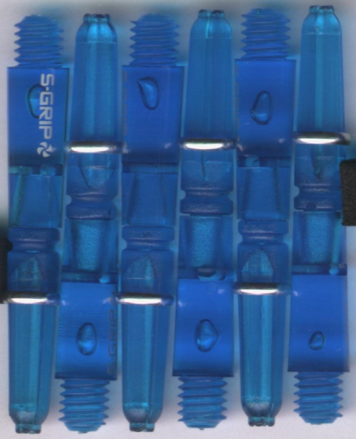 1.5in. Blue Supergrip Spin Dart Shafts 1.5in. Blue Supergrip Spin Dart Shafts
