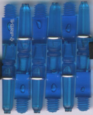1.5in. Blue Supergrip Spin Dart Shafts 1.5in. Blue Supergrip Spin Dart Shafts
