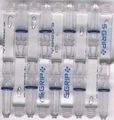 2in. Clear Supergrip Spin Dart Shafts 2in. Clear Supergrip Spin Dart Shafts