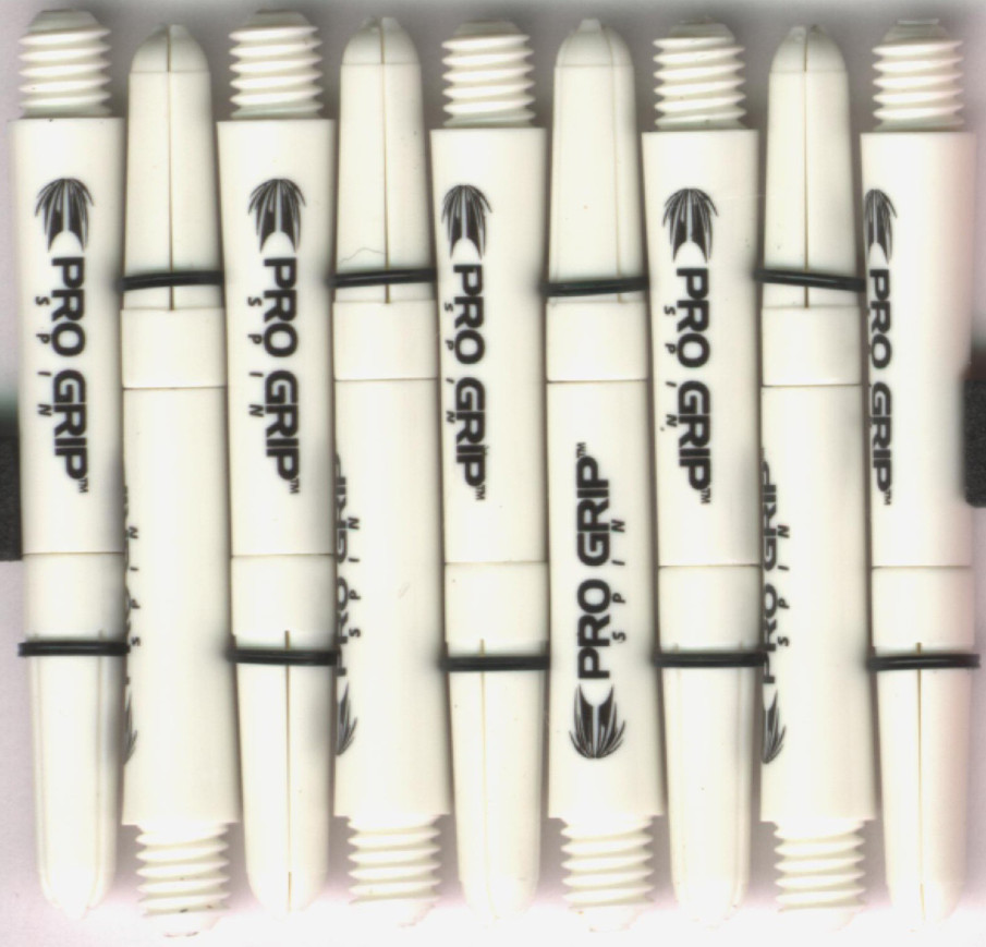 1.75in. White Pro Grip Spin Dart Shafts 1.75in. White Pro Grip Spin Dart Shafts