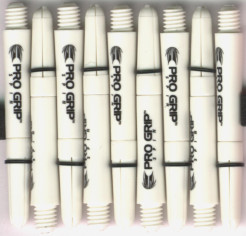1.75in. White Pro Grip Spin Dart Shafts 1.75in. White Pro Grip Spin Dart Shafts