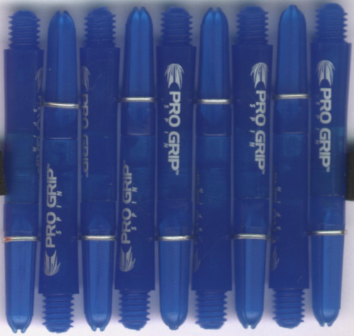 1.75in. Blue Pro Grip Spin Dart Shafts 1.75in. Blue Pro Grip Spin Dart Shafts