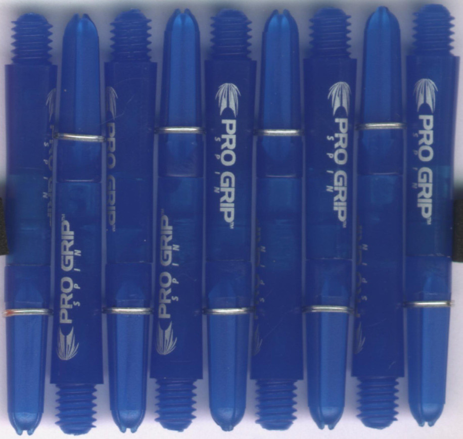 1.75in. Blue Pro Grip Spin Dart Shafts 1.75in. Blue Pro Grip Spin Dart Shafts