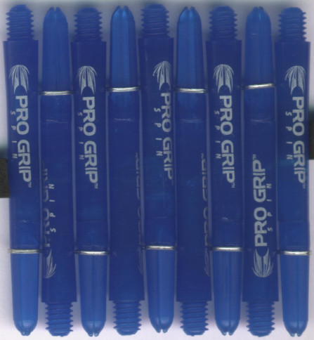 2in. Blue Pro Grip Spin Dart Shafts 2in. Blue Pro Grip Spin Dart Shafts
