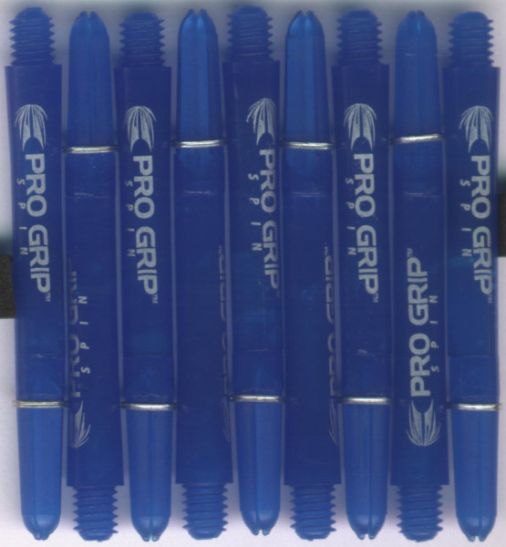 2in. Blue Pro Grip Spin Dart Shafts