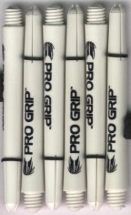 2in. White Target Pro Grip Dart Shafts