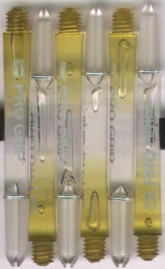 2in. Yellow Pro Grip Vision Dart Shafts