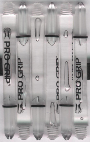 2in. Clear Medium Target Pro Grip Vision Dart Shafts 2in. Clear Medium Target Pro Grip Vision Dart Shafts