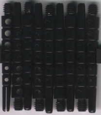 1.75in. Black Graflite Dart Shafts