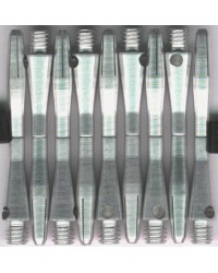 1.5in 2ba Silver Aluminum Dart Shafts 3 per set 