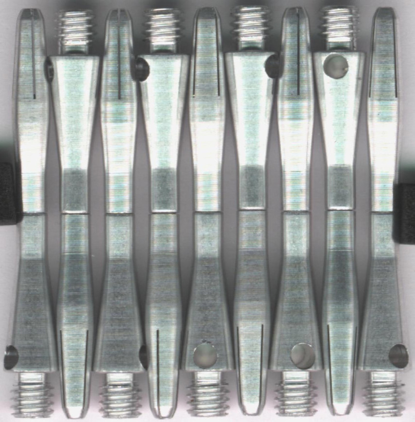 1.5in. Silver Turbo Spin Aluminum Dart Shafts