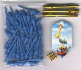 "Plastered Pelican" Soft Tip Dart Upgrade Kit "Plastered Pelican" Soft Tip Dart Upgrade Kit