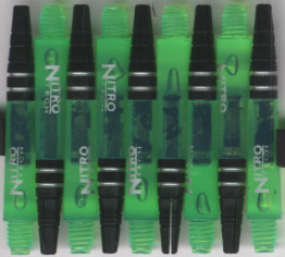 1.5in. Green NitroTech Dart Shafts 1.5in. Green NitroTech Dart Shafts