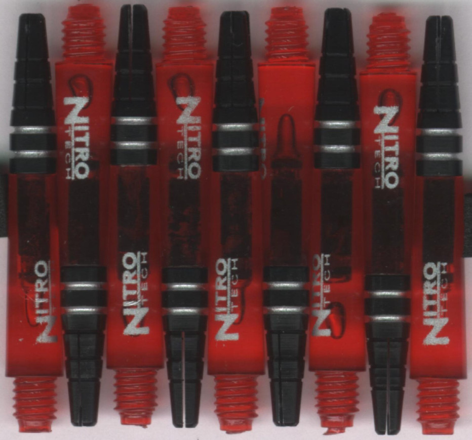 1.5in. Red NitroTech Dart Shafts 1.5in. Red NitroTech Dart Shafts