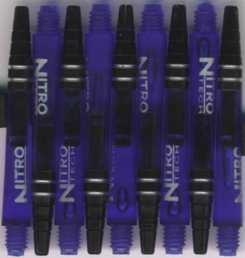 2in. Blue Nitrotech Dart Shafts