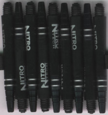 2in. Black Nitrotech Dart Shafts
