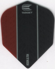 Red & Black Vision Ultra Target Dart Flights