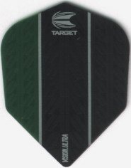Green & Black Vision Ultra Target Dart Flights