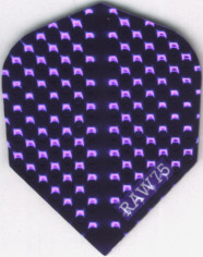 Bright Purple Dimplex Dart Flights