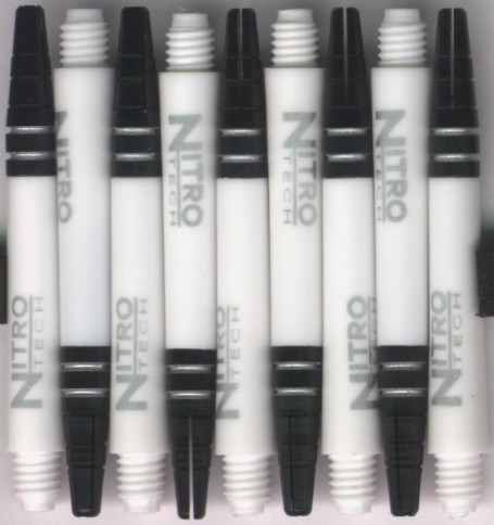 2in. White NitroTech Dart Shafts 2in. White NitroTech Dart Shafts