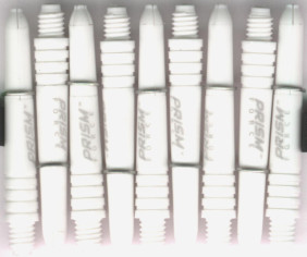1.5in. White Prism Force Dart Shafts 1.5in. White Prism Force Dart Shafts