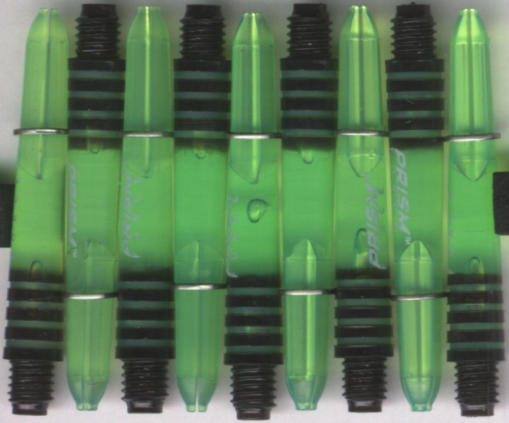 1.5in. Green Prism Force Dart Shafts 1.5in. Green Prism Force Dart Shafts