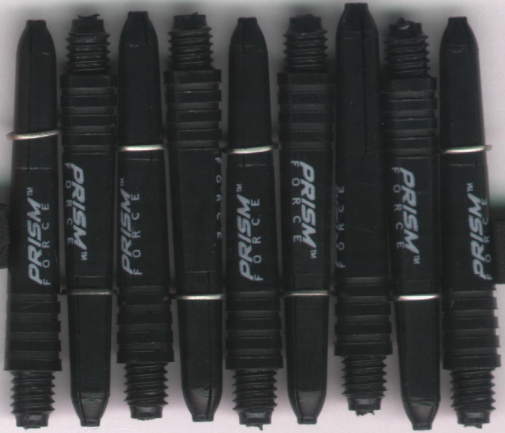 1.5in. Black Prism Force Dart Shafts 1.5in. Black Prism Force Dart Shafts