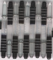 2in. Clear Prism Force Dart Shafts