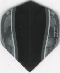 Silver Edge BLACK PENTATHLON Dart Flights