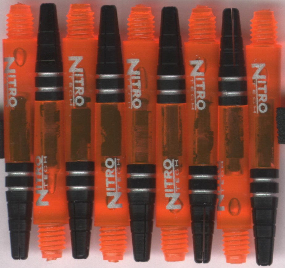 1.5in. Orange NitroTech Dart Shafts 1.5in. Orange NitroTech Dart Shafts